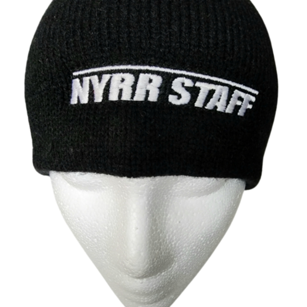 NYRR STAFF Beanie Black